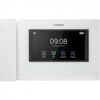 Абонентский монитор COMMAX CDV-704MHA/XL Metalo White Абонентский монитор COMMAX CDV-704MHA/XL Metalo White